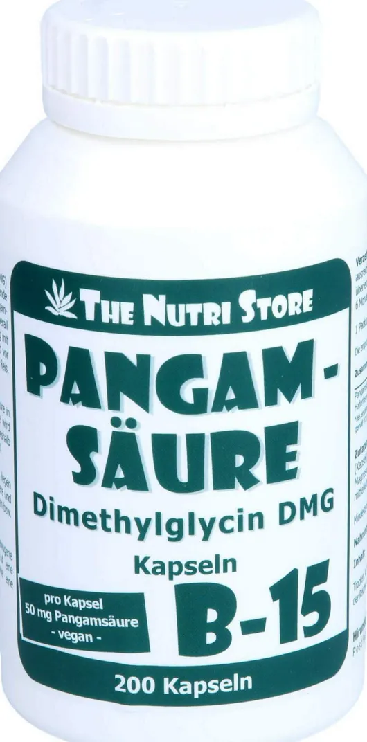 Pangamsäure B15 50 mg Vegetarische Kapseln