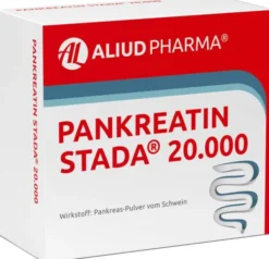 Pankreatin Stada 20.000 Aliud 100 Magensaftresistente Hartkapseln