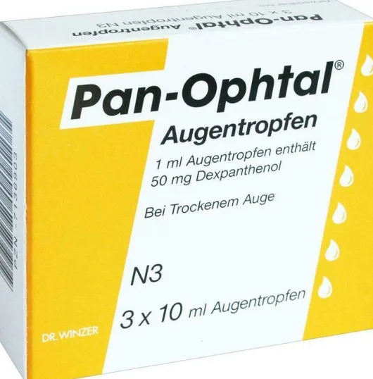 Pan Ophtal 3 X 10 ml Augentropfen