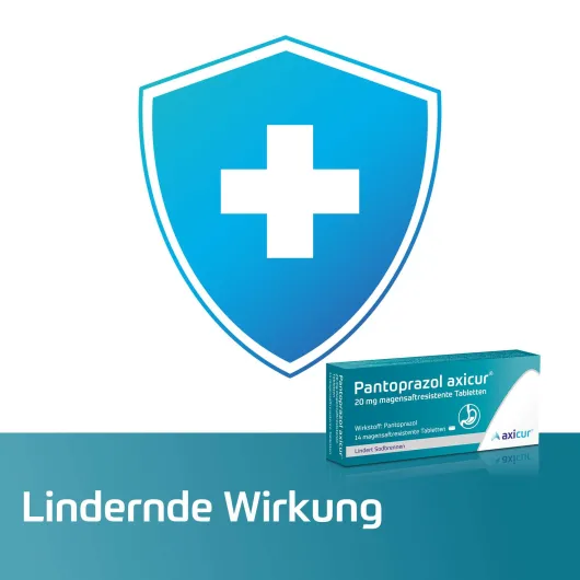 Pantoprazol Axicur 20 mg 7 Magensaftresistente Tabletten