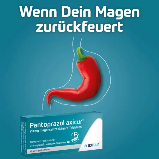 Pantoprazol Axicur 20 mg 7 Magensaftresistente Tabletten