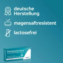 Pantoprazol Axicur 20 mg 7 Magensaftresistente Tabletten
