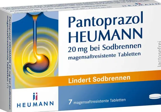 Pantoprazol Heumann 20 mg 7 Magensaftresistente Tabletten
