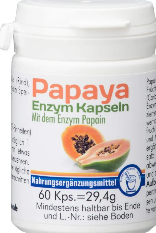 Papaya Enzym 60 Kapseln