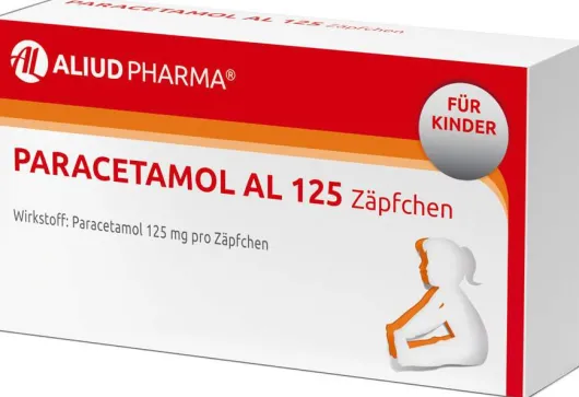 Paracetamol AL 125 mg 10 Säuglingszäpfchen
