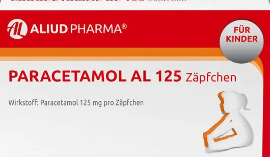 Paracetamol AL 125 mg 10 Säuglingszäpfchen