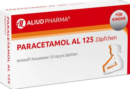 Paracetamol AL 125 mg 10 Säuglingszäpfchen