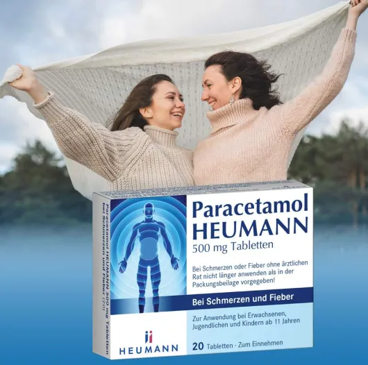 Paracetamol Heumann 500 mg 20 Tabletten