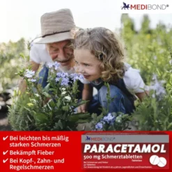 Paracetamol Medibond 500mg Schmerztabletten 20 Stück