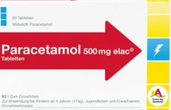 Paracetamol 500 mg Elac Tabletten