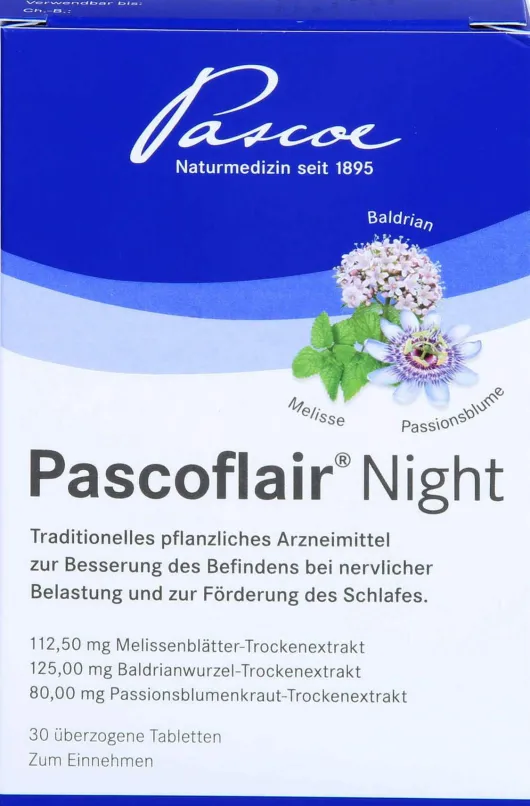 Pascoflair Night Überzogene Tabletten 30 Stück