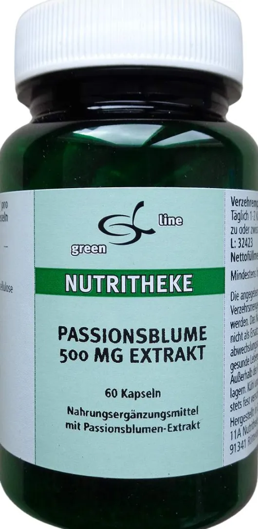 Passionsblume 500 mg Extrakt Kapseln 60 Stück