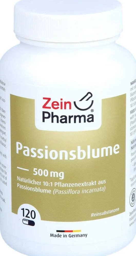 Passionsblume 500 mg Kapseln 120 Stück
