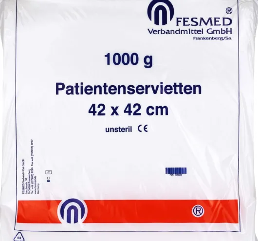 Patientenservietten Lagen