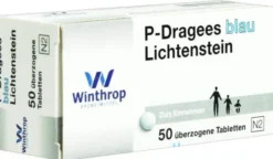 P Dragees Blau 50 Überzogene Tabletten
