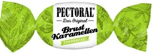 Pectoral Brustkaramellen Zuckerfrei Beutel 60 G