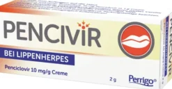 Pencivir bei Lippenherpes 2 g Creme