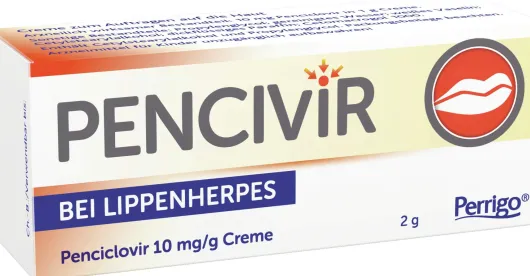 Pencivir bei Lippenherpes 2 g Creme