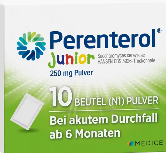 Perenterol junior 250 mg Pulver 10 Beutel