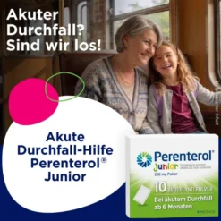 Perenterol junior 250 mg Pulver 10 Beutel