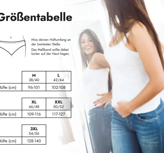 Perioden Slip Größe 42-44 (L)