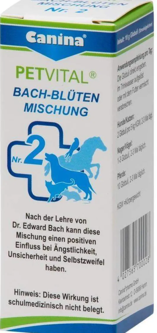 Petvital Bachblüten Nr.2 10 G Globuli vet.