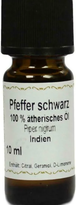 Pfefferöl Schwarz 100% Äth