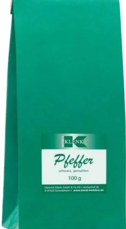 Pfeffer Schwarz Gemahlen