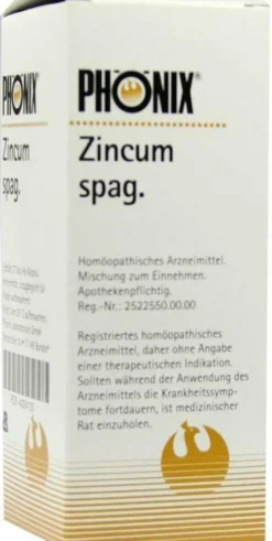Phönix Zincum Spag. 100 ml Tropfen