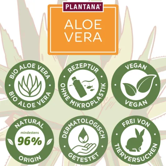 Plantana Aloe Vera Gesichtscreme Hyaluron & Vitamin E 50 ml