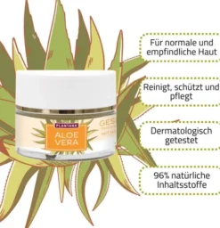 Plantana Aloe Vera Gesichtscreme Hyaluron & Vitamin E 50 ml