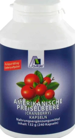 Preiselbeere Amerikanisch 400 mg 240 Kapseln