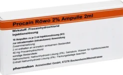 Procain 2 % 10 X 2 ml Ampullen
