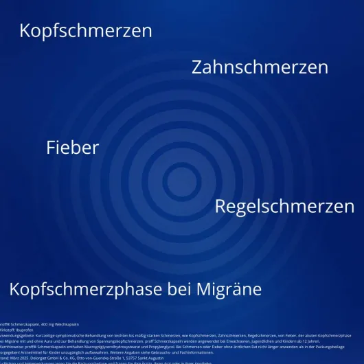 Proff Schmerzkapseln 400 mg 10 Stück