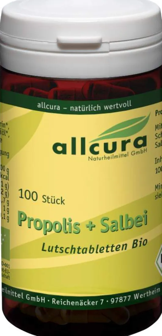 Propolis Salbei 100 Lutschtabletten Bio