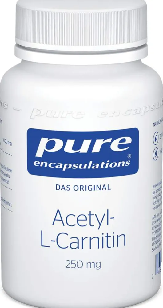 Pure Encapsulations Acetyl-L-Carnitin 250mg