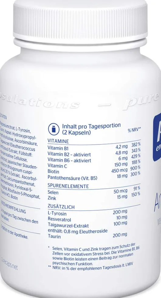 Pure Encapsulations Anti Stress Pure 365 60 Kapseln