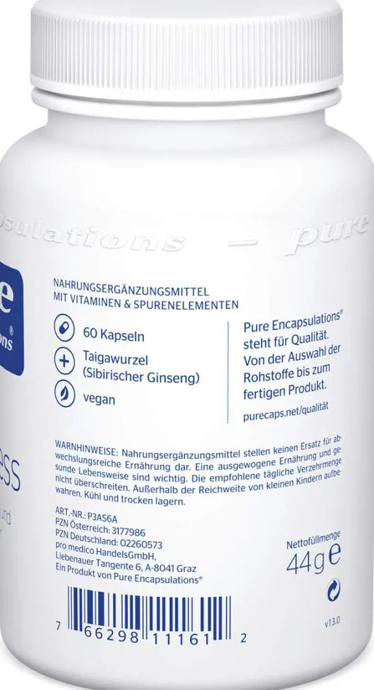 Pure Encapsulations Anti Stress Pure 365 60 Kapseln