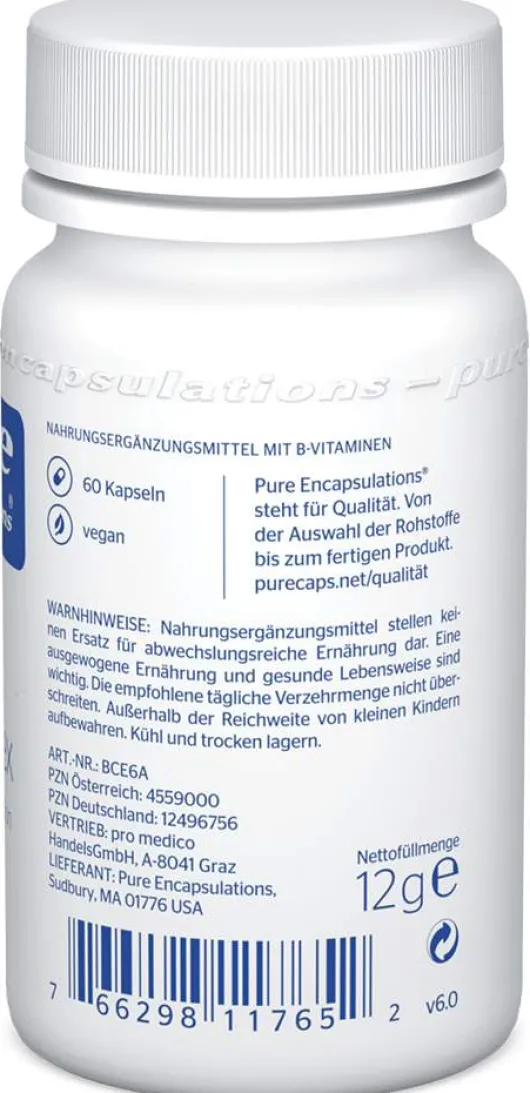 Pure Encapsulations B-Complex 60 Kapseln