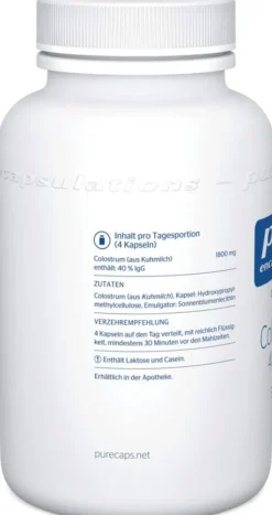 Pure Encapsulations Colostrum 40% Igg Kapseln