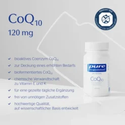 Pure Encapsulations CoQ10 120 mg 30 Kapseln