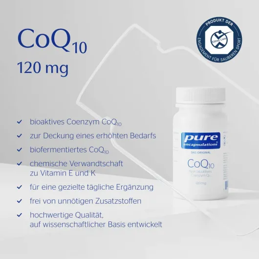Pure Encapsulations CoQ10 120 mg 30 Kapseln