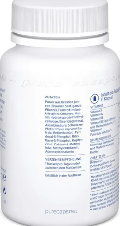 Pure Encapsulations Eisen Complex 60 Kapseln