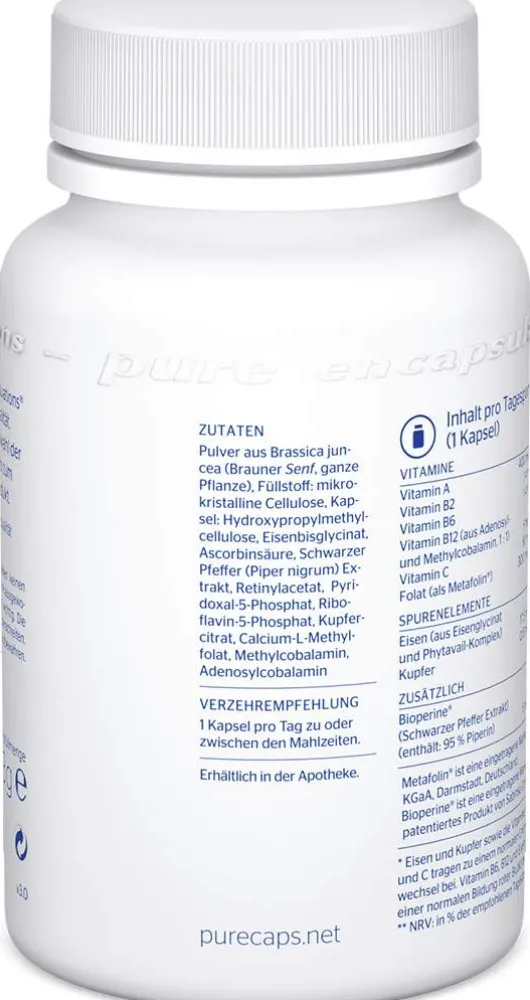 Pure Encapsulations Eisen Complex 60 Kapseln