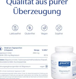 Pure Encapsulations Magnesiumcitrat 180 Kapseln