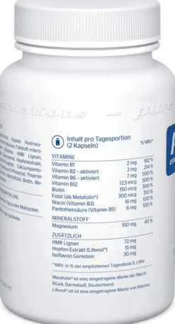 Pure Encapsulations Meno Formel 60 Kapseln