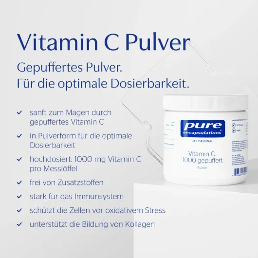 Pure Encapsulations Vitamin C 1000 Gepuff.Pulver