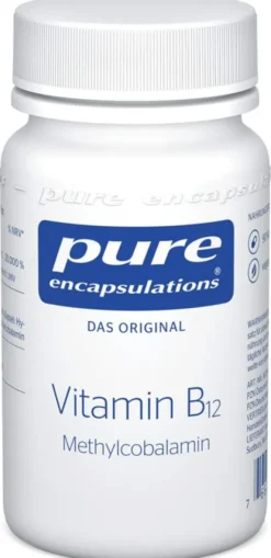 Pure Encapsulations Vitamin B12 Methylcobolamin 90 Kapseln