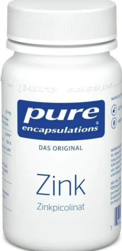 Pure Encapsulations Zink Zinkpicolinat 60 Kapseln