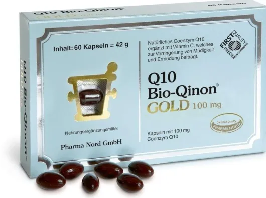 Q10 Bio Qinon Gold 100 mg 60 Kapseln